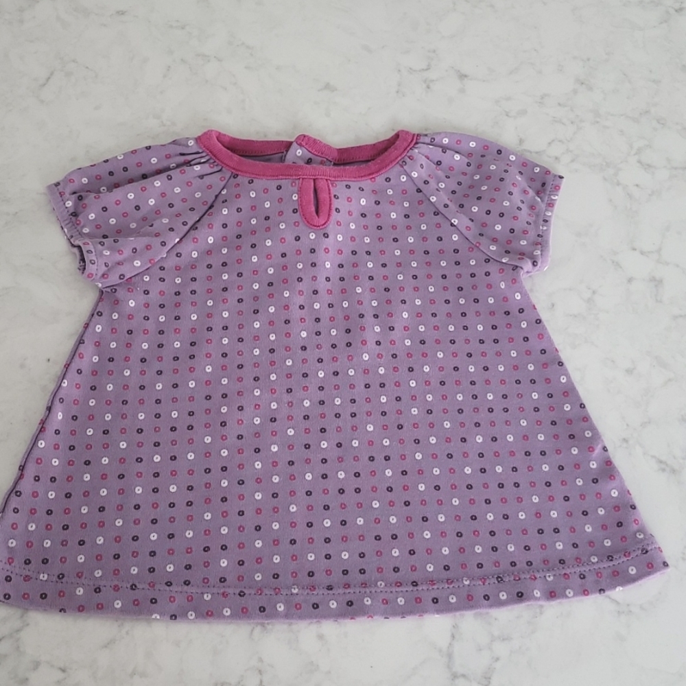 DWELL STUDIO TOP. PURPLES SIZE 3-6M
